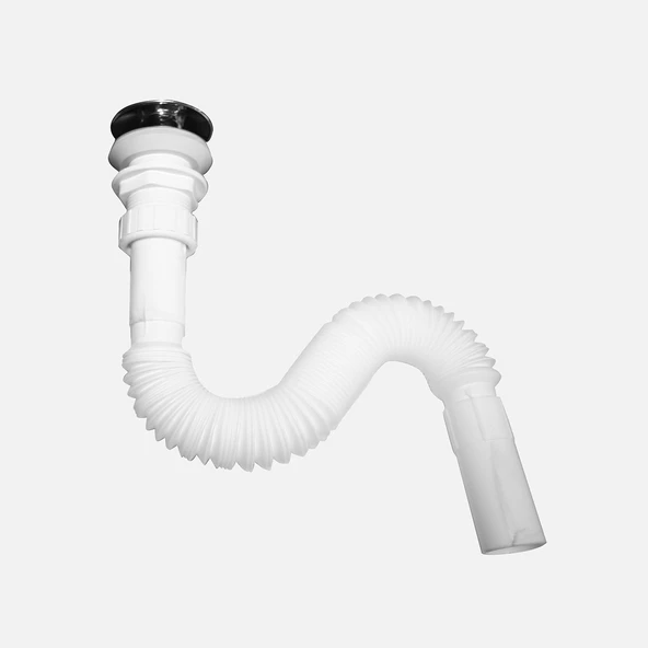 Adell Otomatik Körüklü Eviye Sifonu Deliksiz (6'li Paket) ürün görseli 1