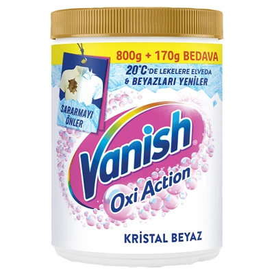 Vanish Ultra Toz Leke Çıkarıcı 970 G Beyaz (7'li Paket) ürün görseli 1