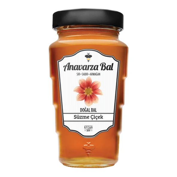 Anavarza Süzme Çiçek Balı 450 G (8'li Paket) ürün görseli 1