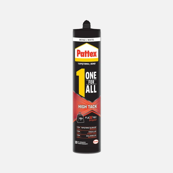 Pattex One For All-High Tack Montaj Yapıştırıcısı 460 Gr/280 Ml (8'li Paket) ürün görseli 1