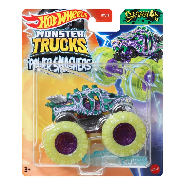 Hot Wheels Monster Trucks Power Smashers 1:64 Araba (8'li Paket) ürün görseli 1