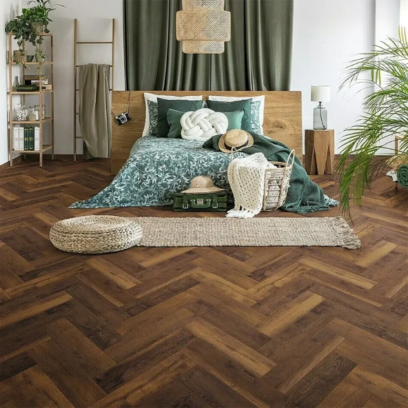 Krono Original Balıksırtı Laguna Meşe 32.Sınıf Laminat Parke Derzli 630x126x8 mm 0,87 m² (4'li Paket) ürün görseli 1