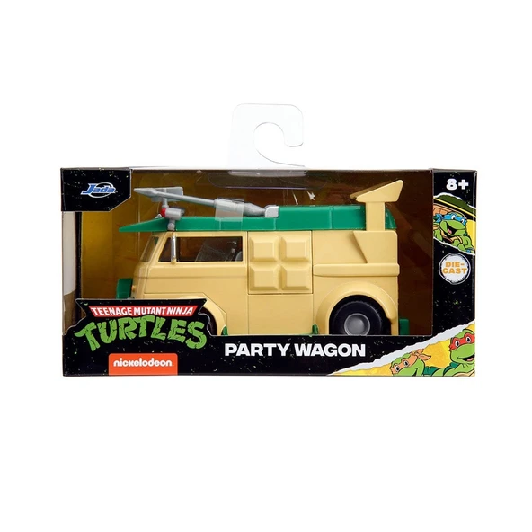 253282000 Jada Turtles Party Wagon 1:32 ürün görseli 1