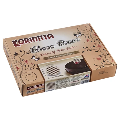KORINITTA Dekor Çikolata 1,2 Kg Daire2 (8'li Paket) ürün görseli 1