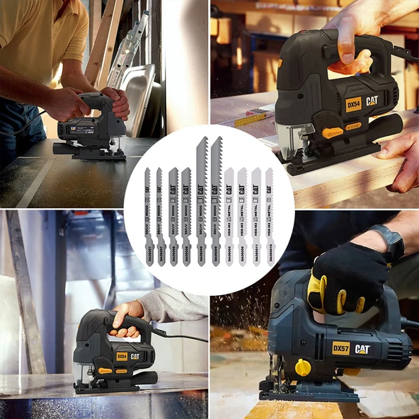 CAT DX5310 550Watt Profesyonel Devir Ayarlı Dekupaj Testere(10 Parça Testere Ucu Hediye!) ürün görseli 1