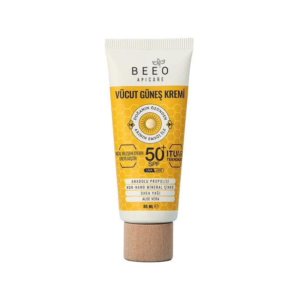 Beeo Apicare Propolisli Vücut Güneş Kremi SPF 80 Ml (3'li Paket) ürün görseli 1