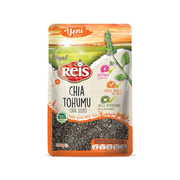 Reis Royal Chia Tohumu 500 G (8'li Paket) ürün görseli 1