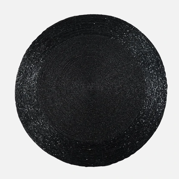 Supla Yuvarlak Siyah Çap 35 cm (8'li Paket) ürün görseli 1