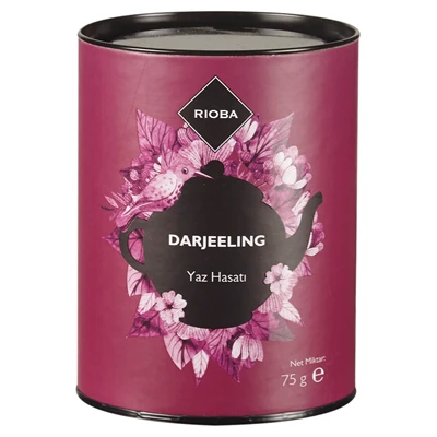 RIOBA Darjeeling Çayı 75 G Yaz Hasatı (8'li Paket) ürün görseli 1