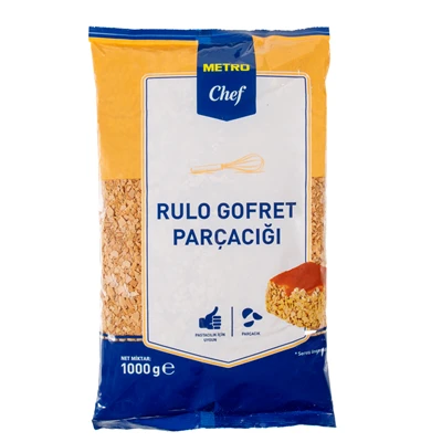 METRO Chef Rulo Gofret Parçacığı 1 Kg (7'li Paket) ürün görseli 1