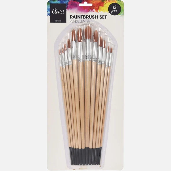Artist 12'li Fırça Seti (6'li Paket) ürün görseli 1