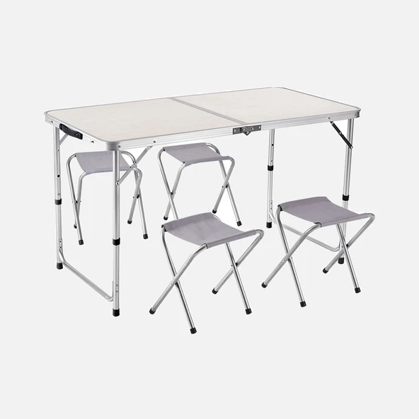 Sunfun Katlanır Masa ve Tabure Seti ürün görseli 1