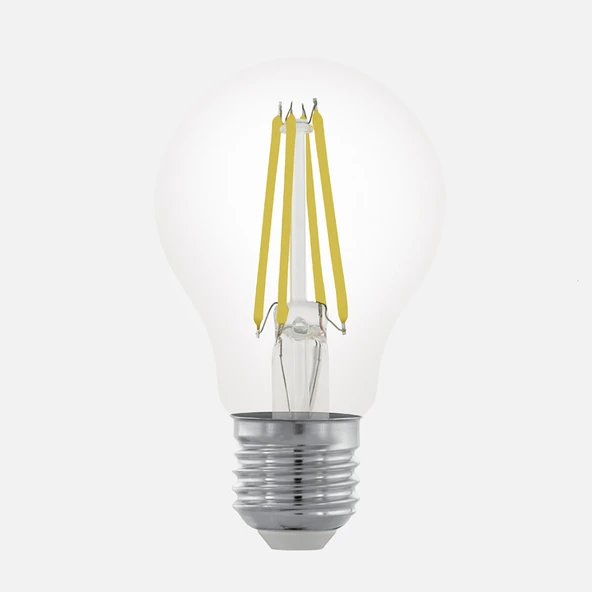 Eglo Şeffaf A60 7.5 W Klasik E27 Duy Led Ampul (6'li Paket) ürün görseli 1