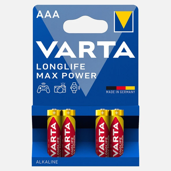 Varta Longlİfe Maxpower AAA Bl Alkalın (7'li Paket) ürün görseli 1