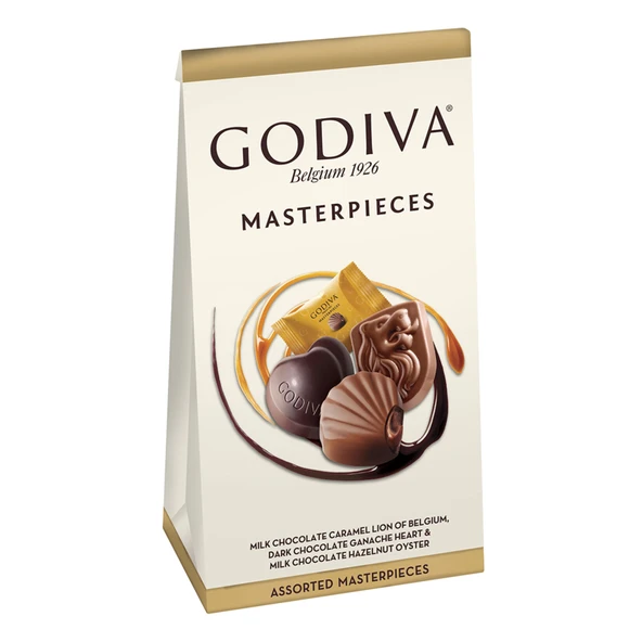 Godiva Belgium 1926 Masterpieces Çeşit Çikolata 115 G (8'li Paket) ürün görseli 1