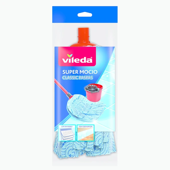 Vileda Super Mocio Klasik Yedek Paspas (6'li Paket) ürün görseli 1