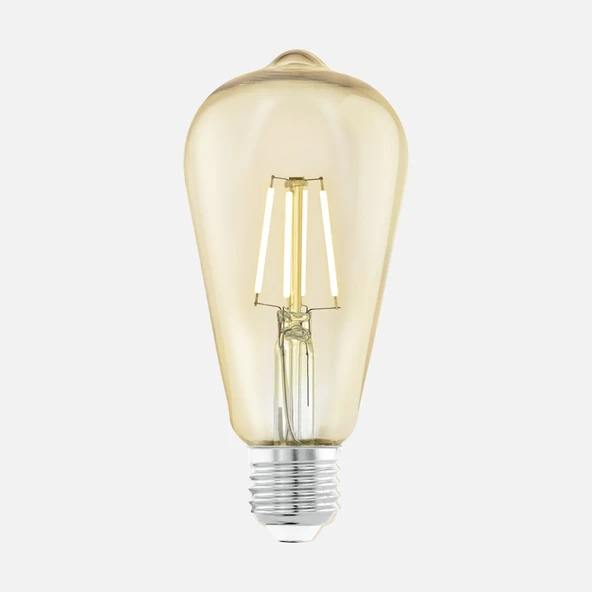 Eglo Amber ST64 4 W Beyaz Klasik E27 Duy Led Ampul (6'li Paket) ürün görseli 1