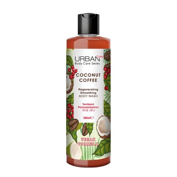 Urban Care Body Series Coconut Coffee Duş Jeli 500Ml (5'li Paket) ürün görseli 1