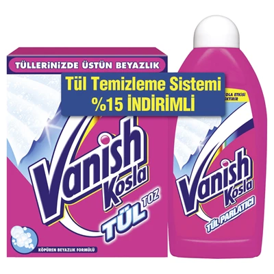 Vanish Kosla Toz Tül Temizleyici+Parlatıcı 450G (6'li Paket) ürün görseli 1