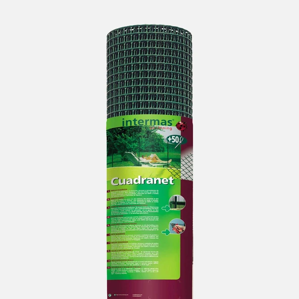 Intermas C-104 Yeşil UV Filtreli Yüksek Dayanıklı Plastik Çevirme Çiti (4'li Paket) ürün görseli 1