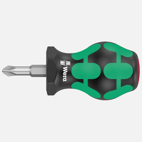 Wera Karbüratörcü Tornavida PH2 54x5,x25 mm - Stubby (7'li Paket) ürün görseli 1