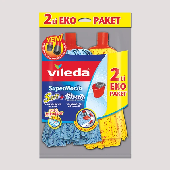Vileda 2'li Yedek Paspas (5'li Paket) ürün görseli 1