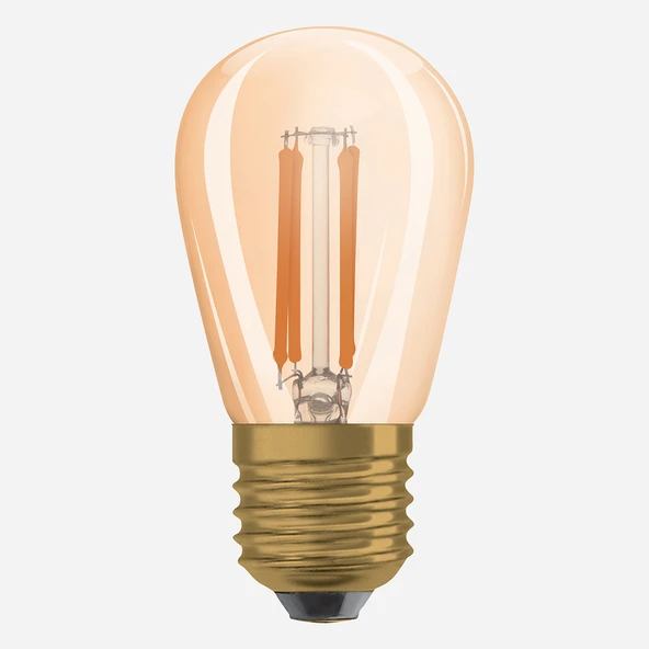 Ledvance 1906 LED Edison 4W E27 Dim 827 (8'li Paket) ürün görseli 1