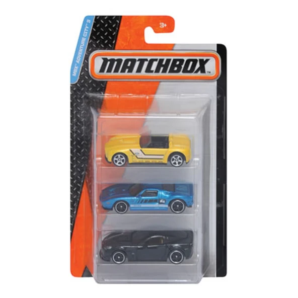 Matchbox Üçlü Araba Seti (6'li Paket) ürün görseli 1