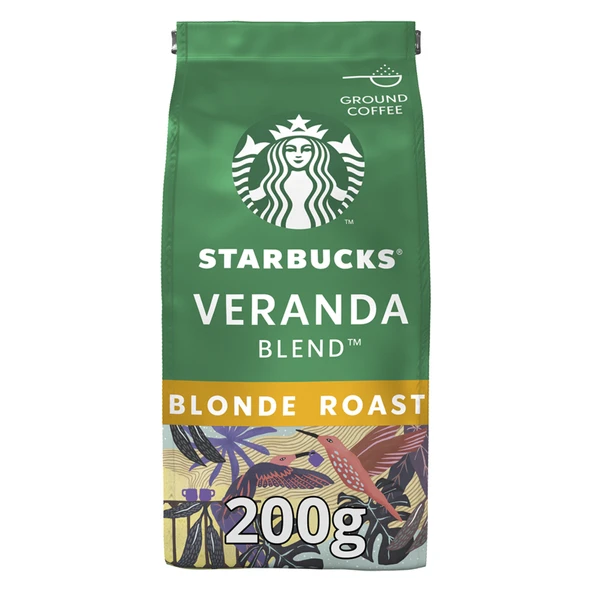 Starbucks Veranda Blend Öğütülmüş Kahve 200 G (3'li Paket) ürün görseli 1