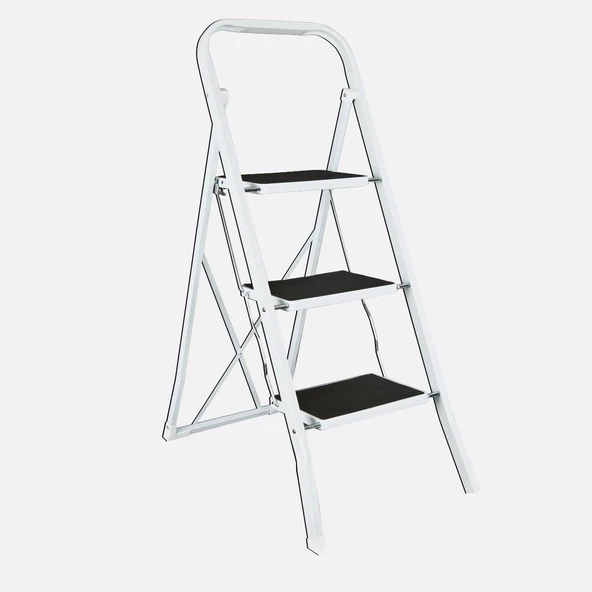 Regalux 3 Basamaklı Katlanabilir Ev - Ofis Tipi Merdiven ürün görseli 1