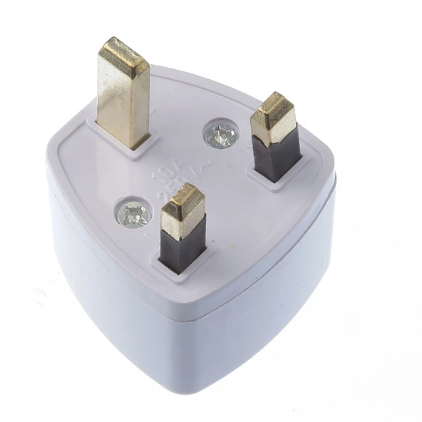 Tek-iş Seyahat Adaptörü İngiliz Erkek Fişli Universal (8'li Paket) ürün görseli 1