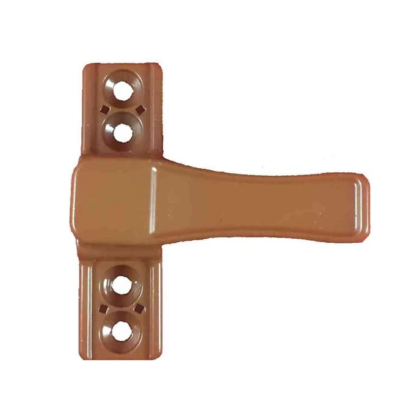 Adilon Pvc Emniyet Mandalı Düz Kahve (7'li Paket) ürün görseli 1