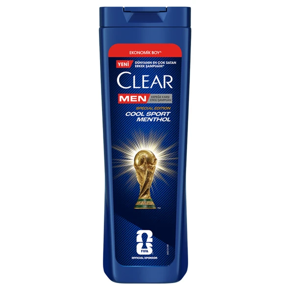 Clear Men Kepeğe Karşı Etkili Şampuan Cool Sport Menthol 600 Ml (7'li Paket) ürün görseli 1