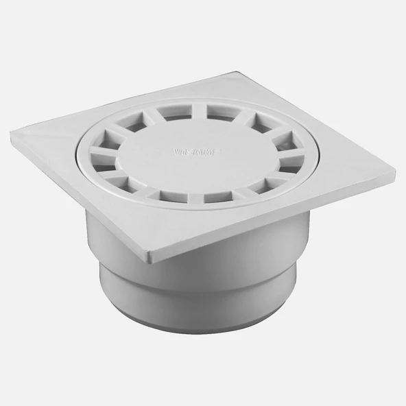 Visam Çamur Kovalı Alttan Çıkışlı Yer Sifonu (5'li Paket) ürün görseli 1