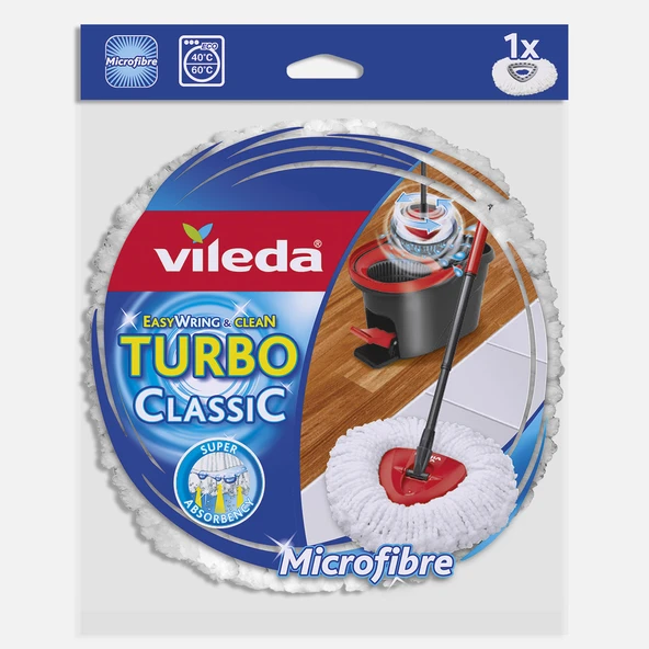 Vileda Turbo Yedek Mikrofiber Paspas (5'li Paket) ürün görseli 1