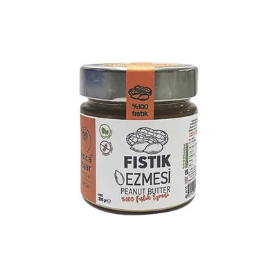 KOCAMAAR ÇİFTLİĞİ Fıstık Ezmesi 205G Sade (7'li Paket) ürün görseli 1