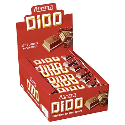 ÜLKER Dido Çikolata Gofret 24 X 35 G Klasik (4'li Paket) ürün görseli 1