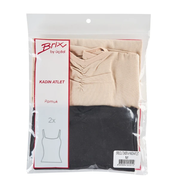 Brix 2'li Kadın Atlet L (7'li Paket) ürün görseli 1