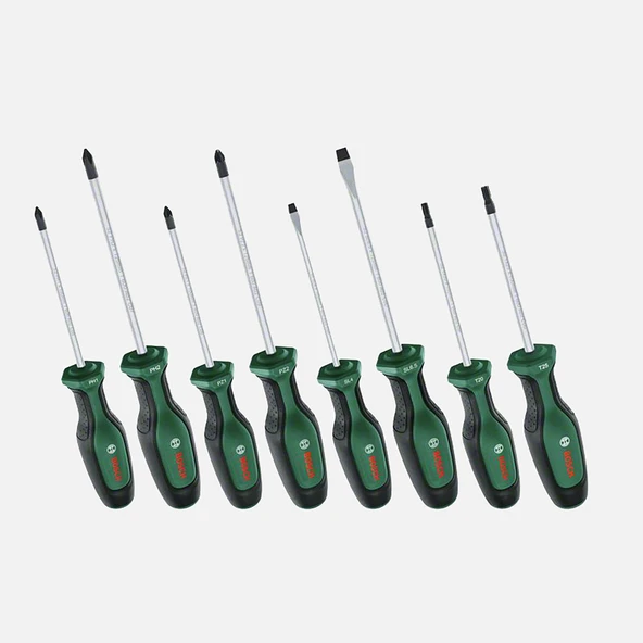 Bosch Tornavida Seti 8 Parça ürün görseli 1