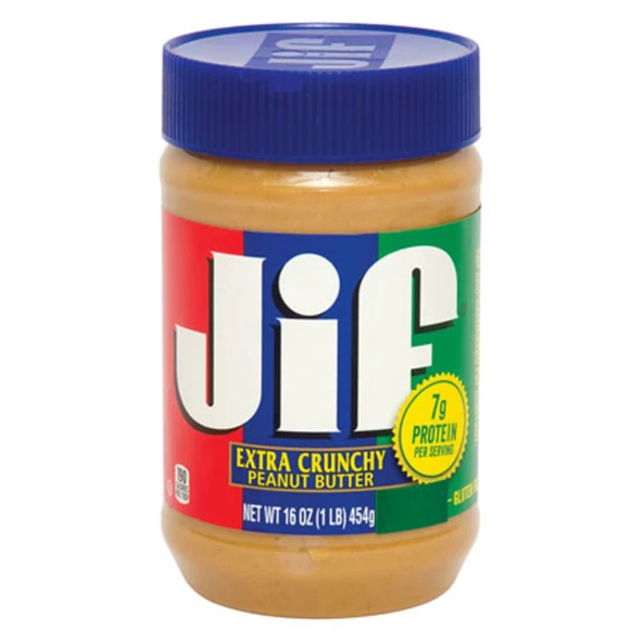 Jif Extra Crunchy Yer Fıstığı Ezmesi 454 G (6'li Paket) ürün görseli 1