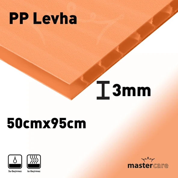 Mastercare 50Cmx95Cm Mastercare 3Mm Levha (7'li Paket) ürün görseli 1