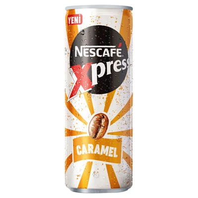 NESCAFE Xpress Soğuk Kahve 24 X 250 Ml Karamel (2'li Paket) ürün görseli 1
