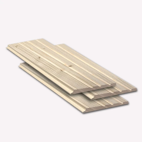 Ahşap Lambri Ladin 2700x12,5x96 mm ürün görseli 1