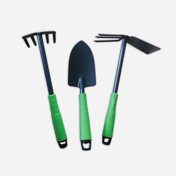 Gardener 3'lü Bahçe Alet Seti (4'li Paket) ürün görseli 1