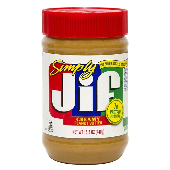 Jif Simply Yer Fıstığı Ezmesi 440 G (4'li Paket) ürün görseli 1