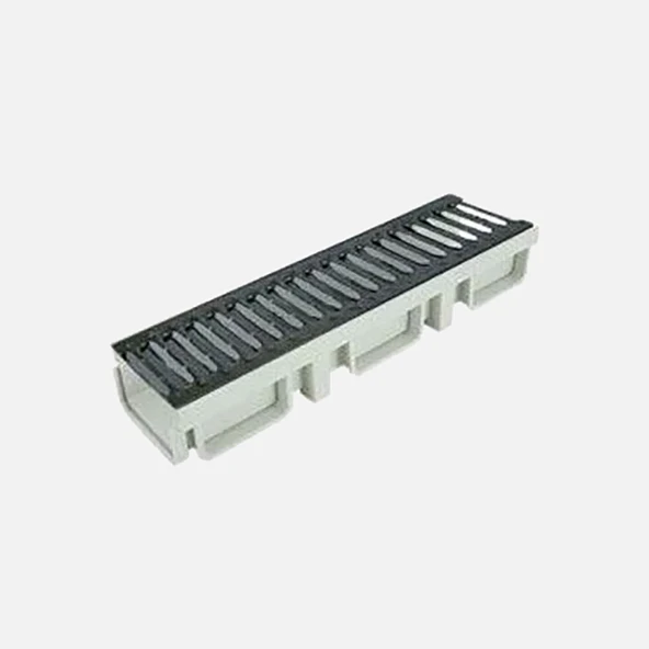 Plastik Kanal Izgarası 13x50 Cm MTS 1037 Siyah (8'li Paket) ürün görseli 1