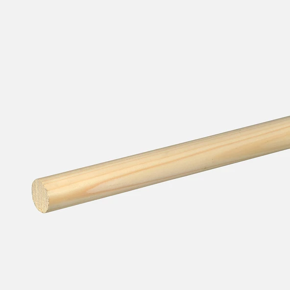 Neuhofer Yuvarlak Ahşap Çıta 28 mm 100 cm (8'li Paket) ürün görseli 1