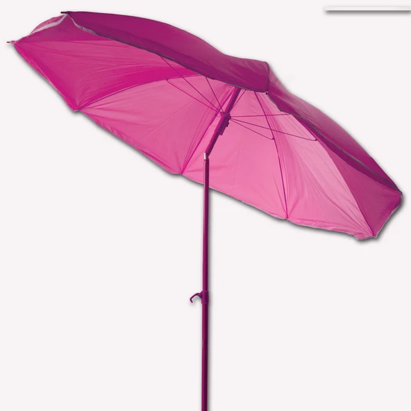 Sunfun Şemsiye Pembe 180 cm ürün görseli 1
