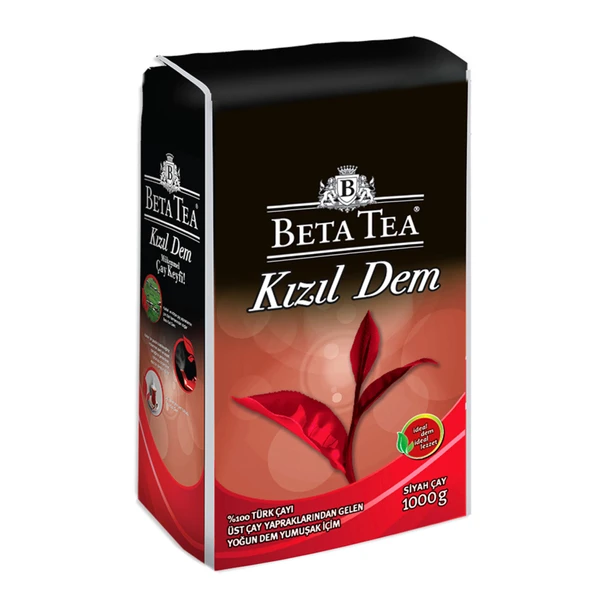 Beta Kızıl Dem Türk Çayı 1 Kg (4'li Paket) ürün görseli 1