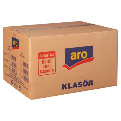 aro Klasör Geniş Kırmızı X 25 ürün görseli 1